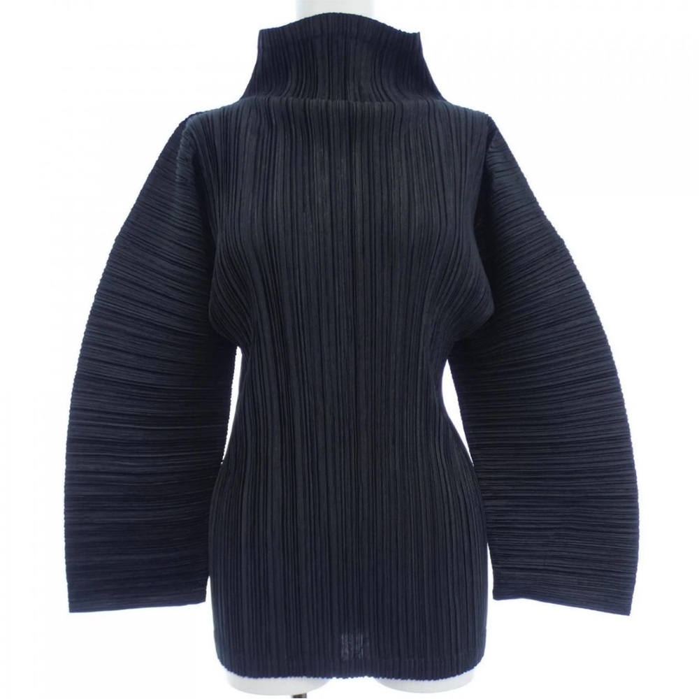 ISSEY miyake Main line pleated turtleneck